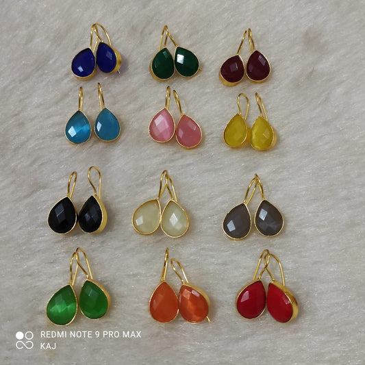 Monalisa glass stone hooks