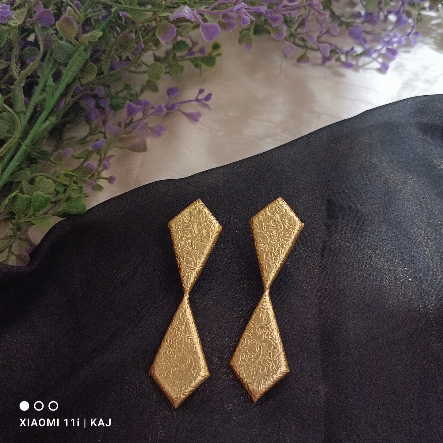 Brass long studs