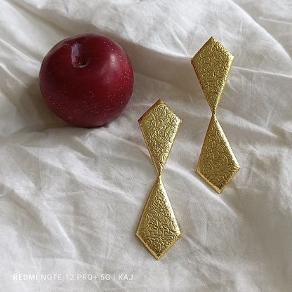 Brass long studs
