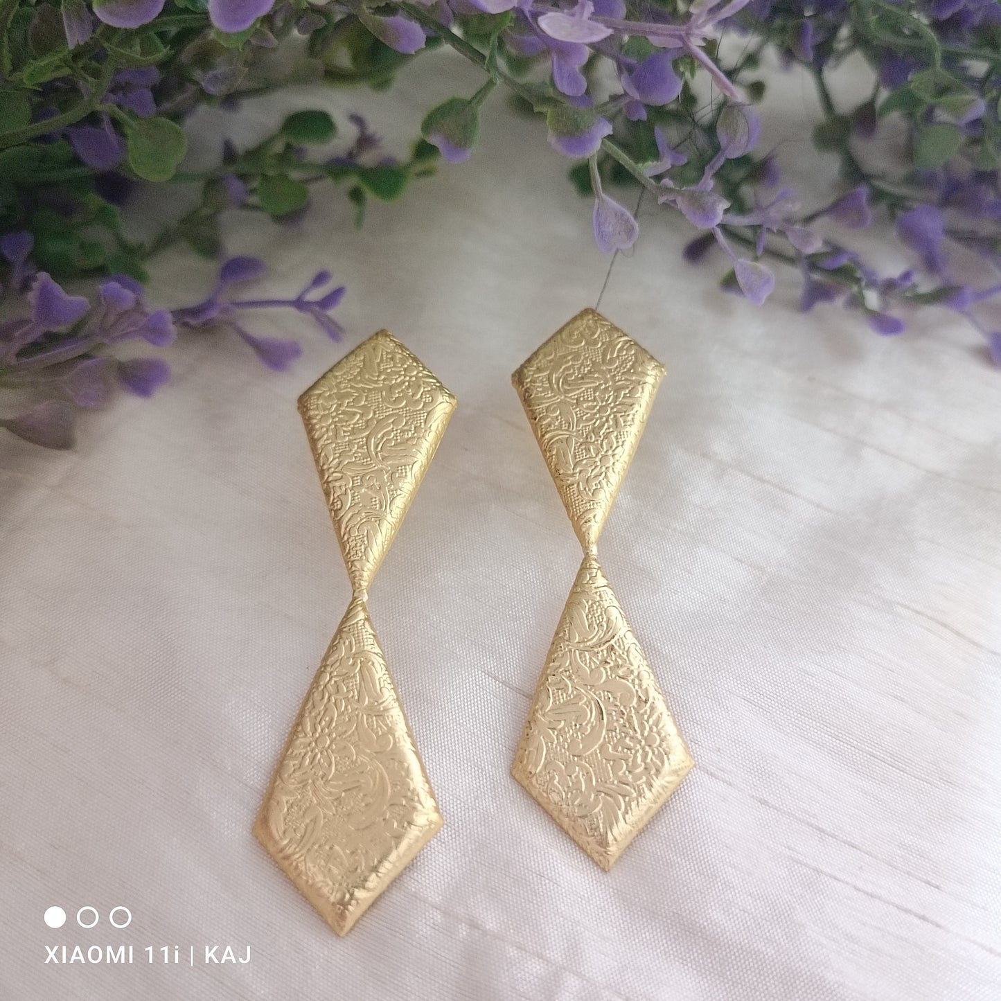 Brass long studs