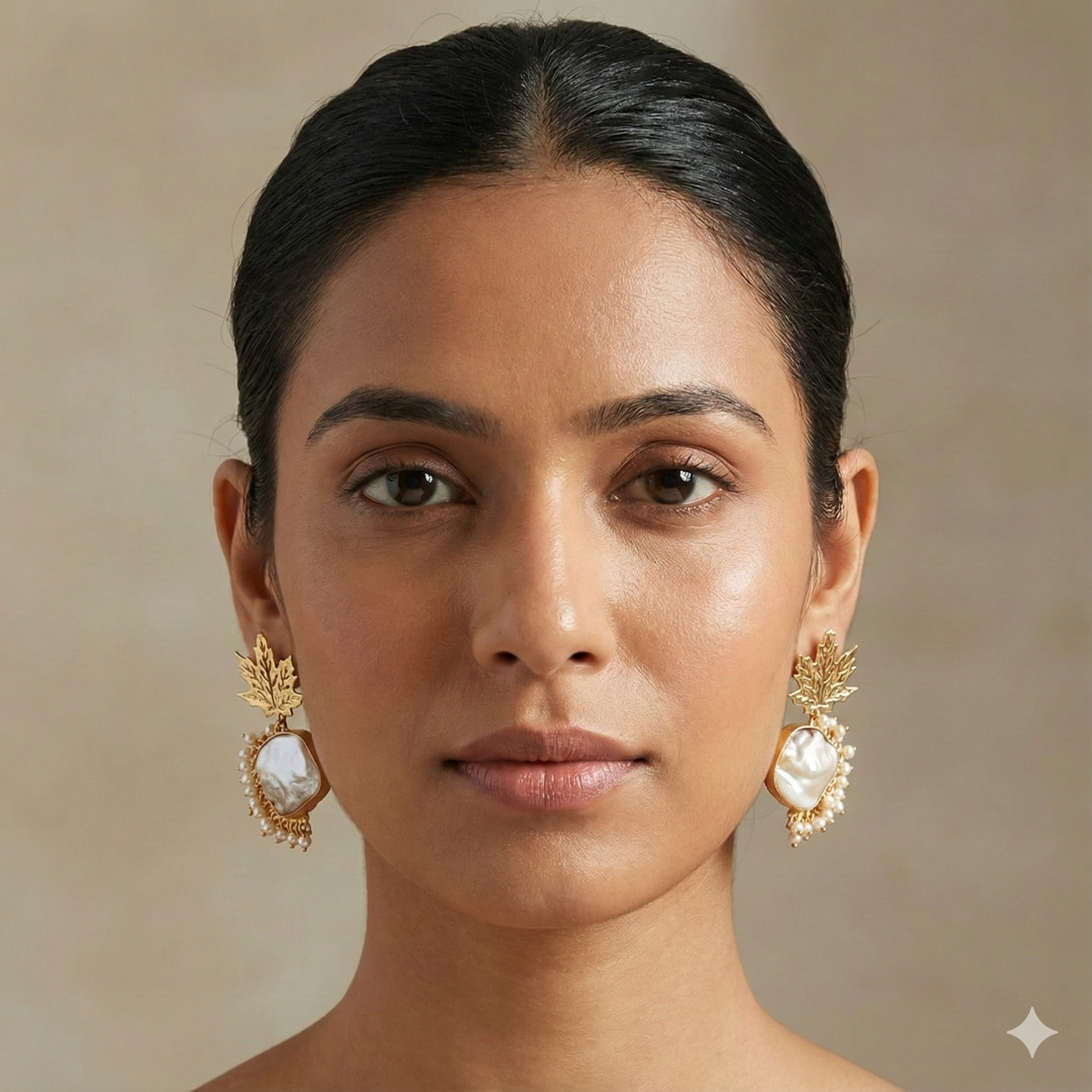 Mother of Pearl's earrings