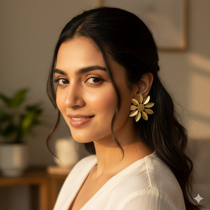 Light weight Flower studs