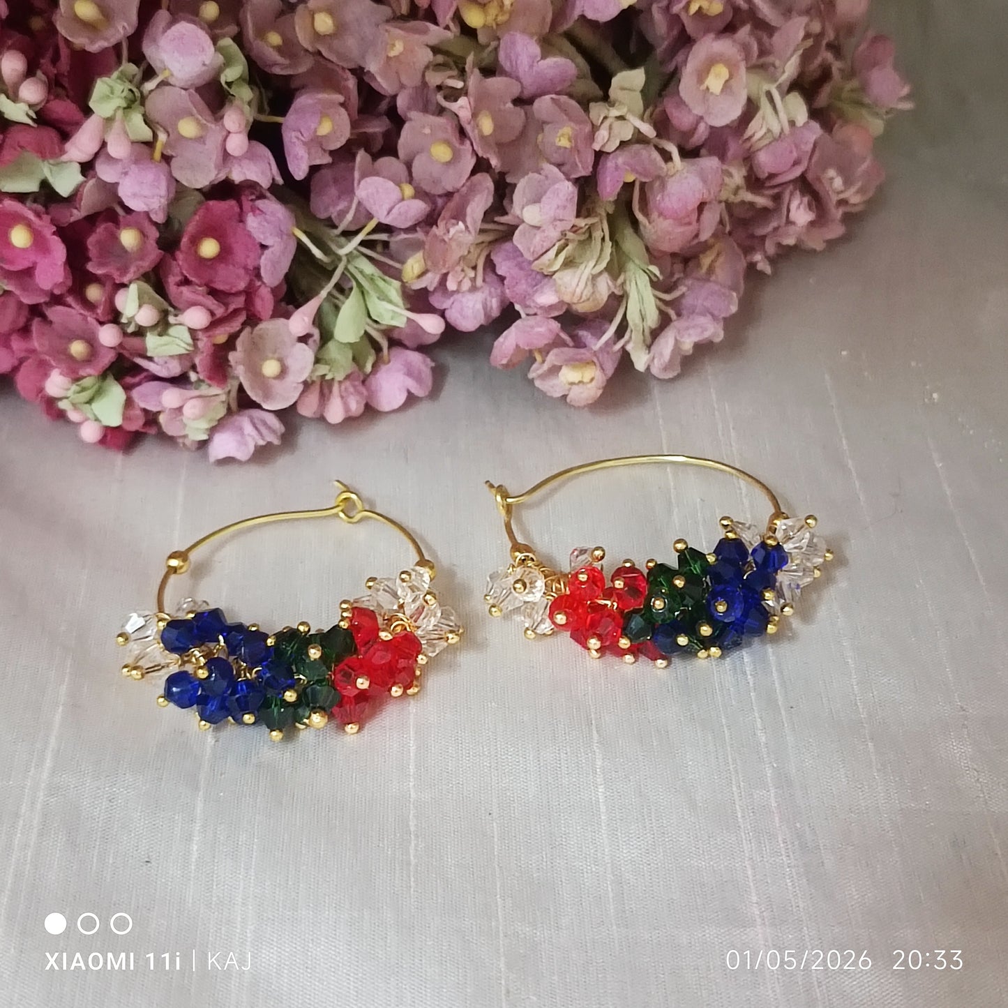 Glass beads multcolour bali